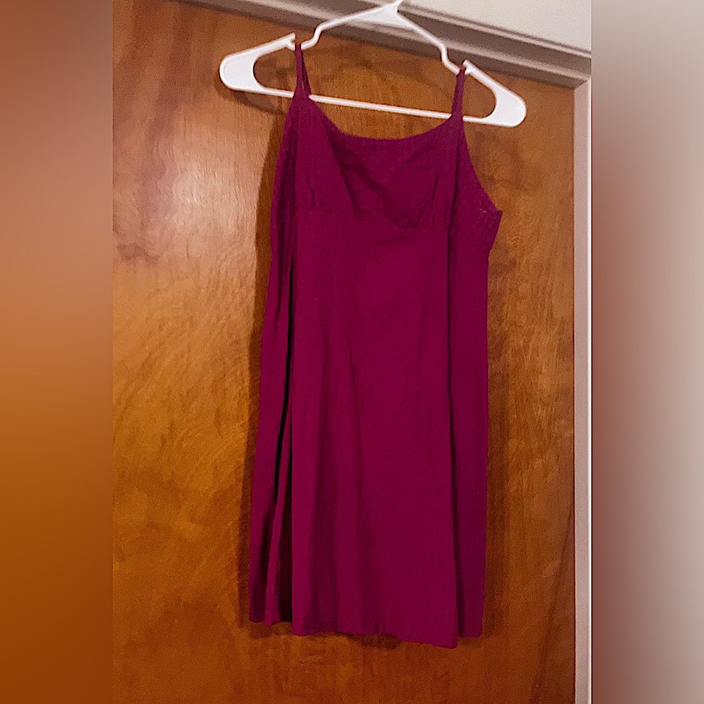 Magenta Mini Dress